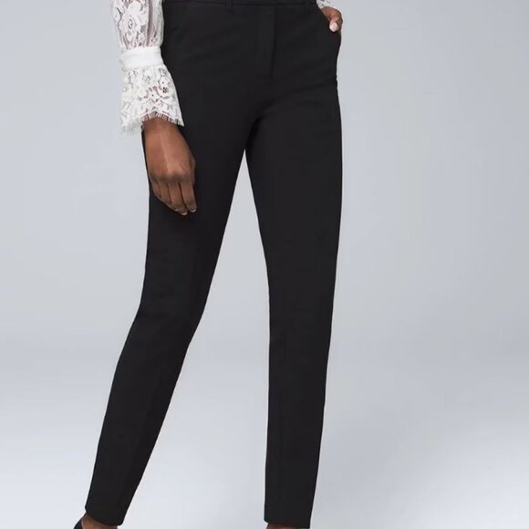 White House Black Market Comfort Stretch Slim Ankle Pants - Picture 2 of 8